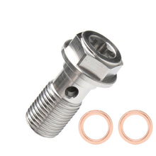 Load image into Gallery viewer, M10X1.0 Banjo Bolt Oil Line Screw