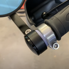 FENRIR Motorcycle Handlebar Bar End Mirror Adapter For Triumph Scrambler1200XE(Can keep the original hand guard version)