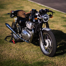 Load image into Gallery viewer, FENRIR CNC aluminiumslegering Cafe Racer Svart Motorsykkel Bar End Speil Sidestyrspeil Universal bakoversikt For Sport Naken Street Cruiser Scooter