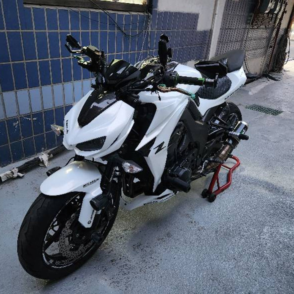 FENRIR EMARK Motorcycle Bar End Mirror for Z1000 Z900 Z800 Z750 Z500 Z400 Z900RS Z650RS ZH2 Ninja500 Ninja400 ZX6R ZX10R ZX25R ZX14R ZX4R ER6N ER6F Vulcan S ZRX1200 Eliminator