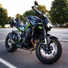 Load image into Gallery viewer, FENRIR EMARK Motorcycle Bar End Mirror for Z1000 Z900 Z800 Z750 Z500 Z400 Z900RS Z650RS ZH2 Ninja500 Ninja400 ZX6R ZX10R ZX25R ZX14R ZX4R ER6N ER6F Vulcan S ZRX1200 Eliminator