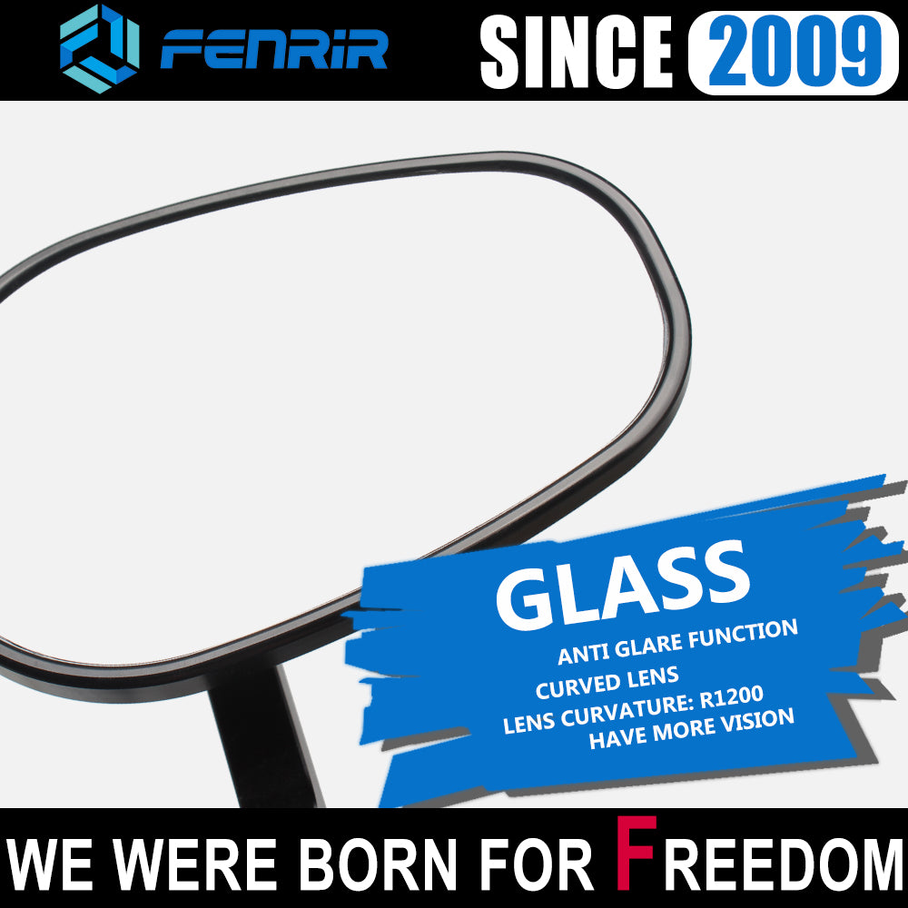 FENRIR Motorcycle Bar End Mirror for 1"INCH 25MM Handlebar Dyna Sportster1200 Sportster883 Iron883 Iron1200 Street750 Street500 Forty-Eight Roadster Seventy-Two BOULEVARD SHADOW VULCAN