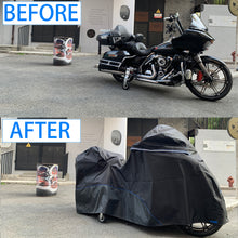 Load image into Gallery viewer, FENRIR 108&quot; 275CM 420D Motorcycle Cover Waterproof Outdoor for Touring Gold Wing Star Venture K1600GTL Roadmaster Road Glide Ultra Limited Voyager