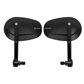 FENRIR Emark Motorcycle Bar End Mirror for MT125/MT07(2014-2024)/MT09(2013-2020)/MT10/MT01/XSR700/XSR900(2016-2021)/FZ6/FZ07/FZ09/FZ10/FZ1/Niken/TMAX/XMAX/SMAX/XJ6/VStar/XJ6/XJR1300/XJR1200/Majesty/Road Star