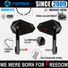 Ladda upp bild till gallerivisning, FENRIR EMARK Motorcykelstångsspegel för R nineT R9T S1000R R18 S1000RR F800R F900R R1250R R1200R HP4