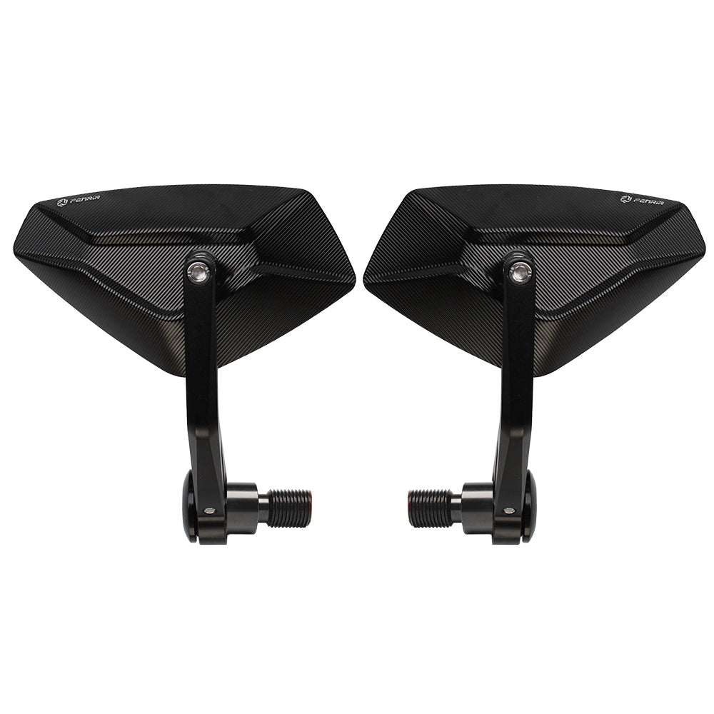 FENRIR Emark Motorcycle Bar End Mirror for MT125/MT07/MT09(13-20)/MT10/MT01/XSR700/XSR900(16-21)/FZ6/FZ07/FZ09/FZ10/FZ1/Niken/TMAX530/TMAX560/XJ6/XJR1300/XJR1200