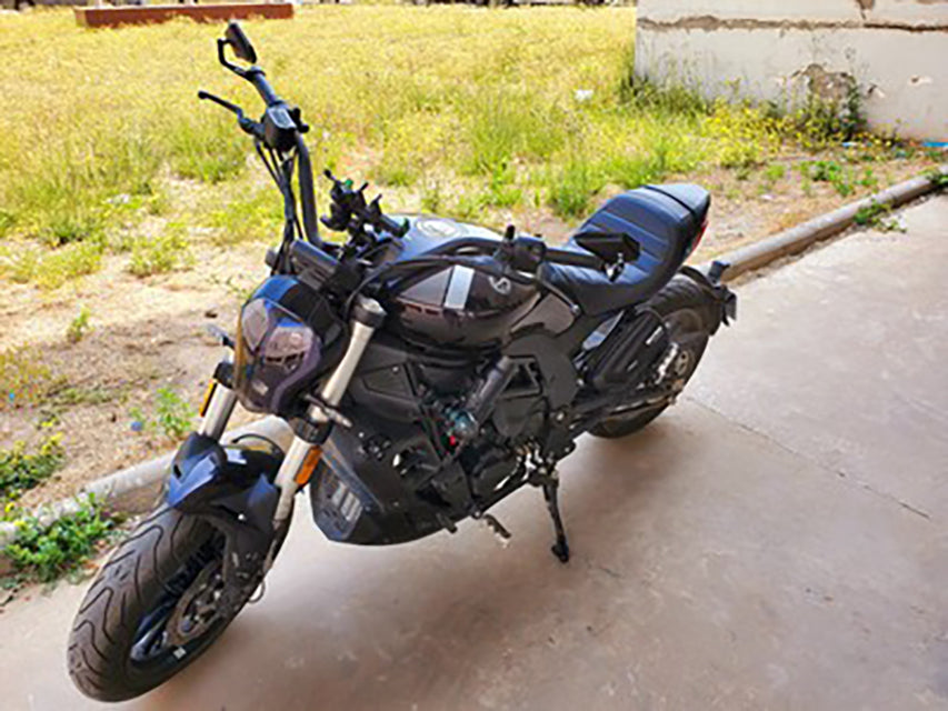 FENRIR Motorcycle bar end mirror in Benelli 502C