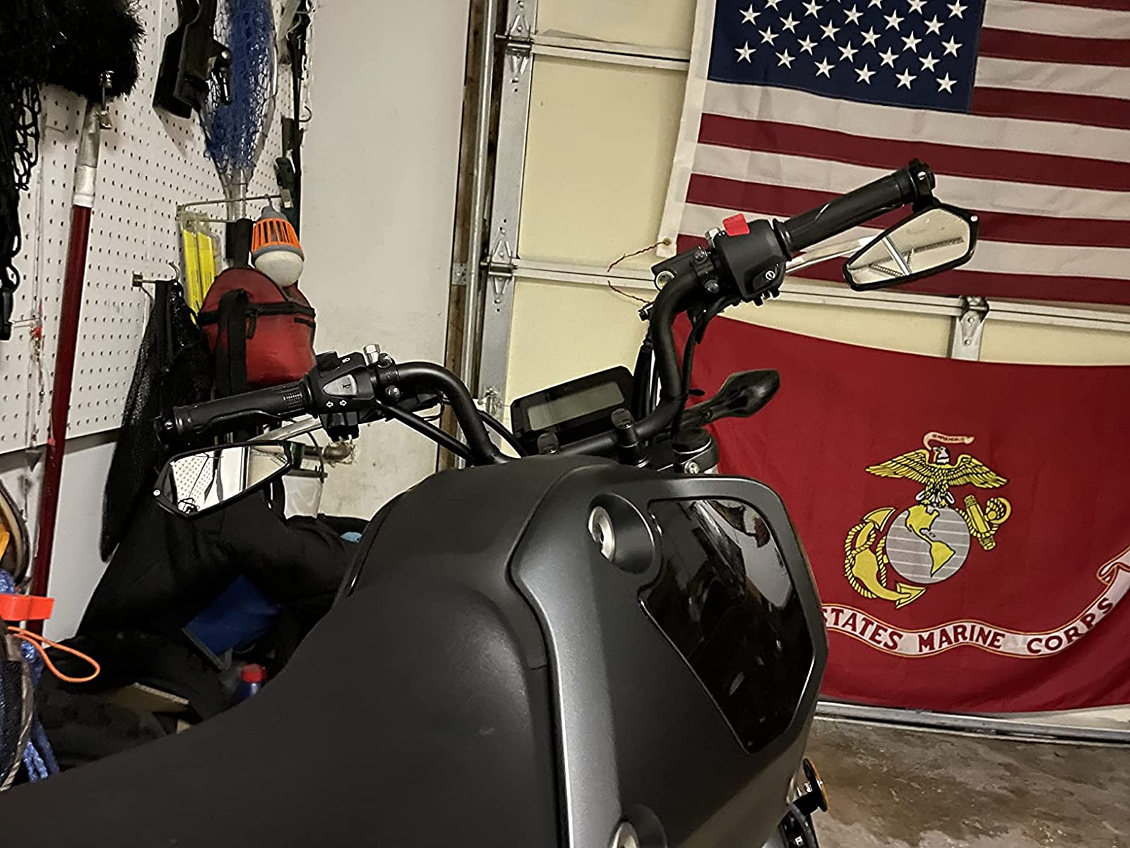 FENRIR Motorcycle bar end mirror in Honda Grom 801-0374