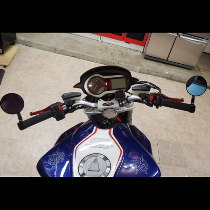 FENRIR Motorcycle bar end mirror in MV Agusta Brutale