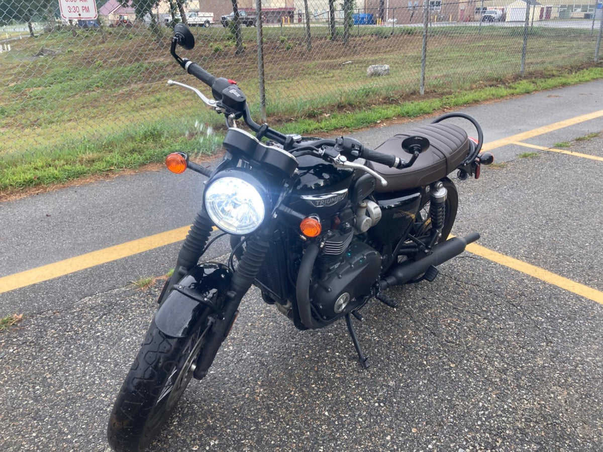 FENRIR Motorcycle bar end mirror in TRIUMPH Bonneville T120