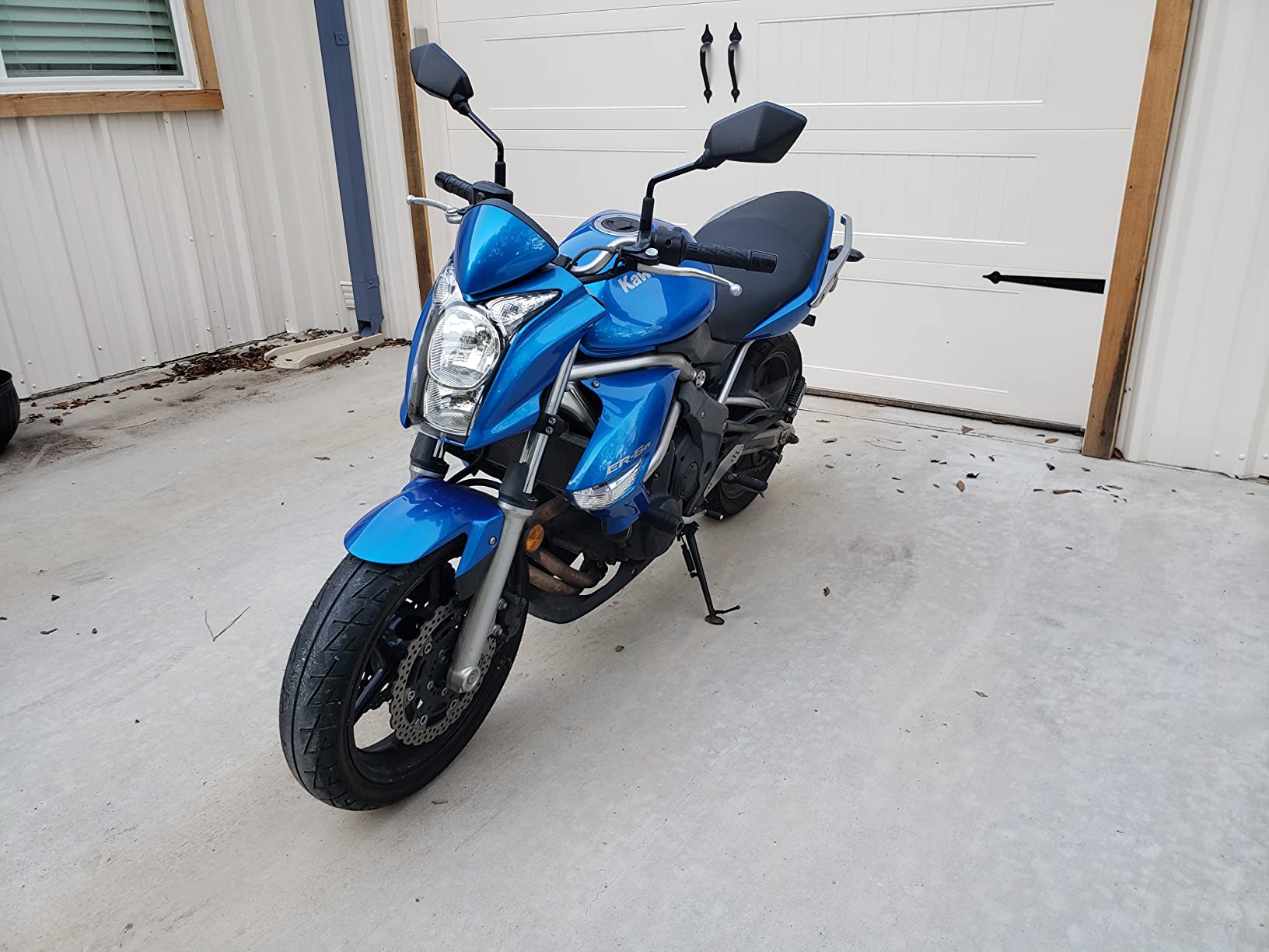 FENRIR Motorcycle bar end mirror in KAWASAKI ER6N