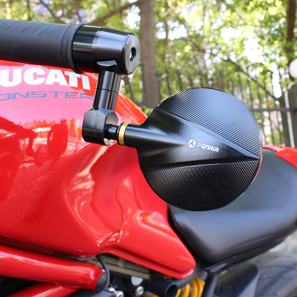 FENRIR Motorcycle Bar End Mirror 801-0033