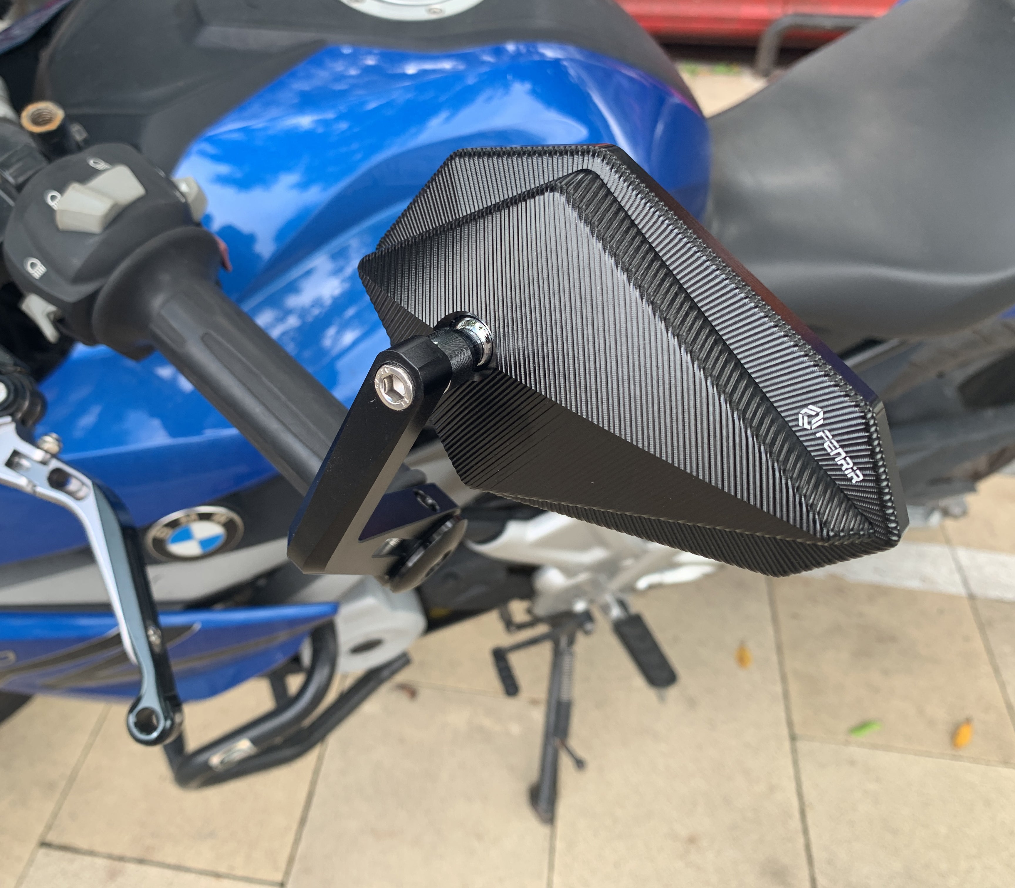 FENRIR Motorcycle Bar End Mirror 801-0372-E