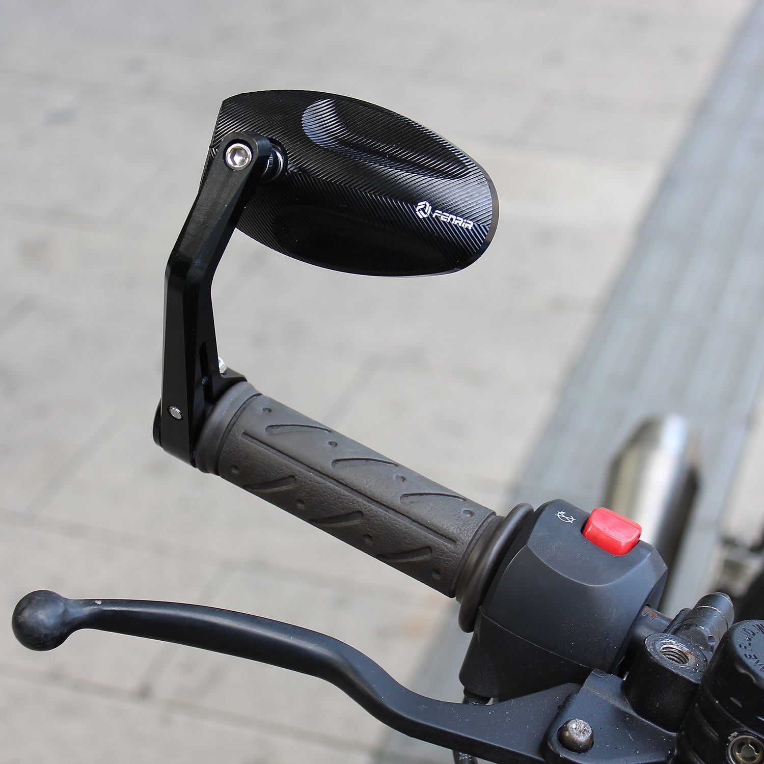 FENRIR Motorcycle Bar End Mirror 801-0324