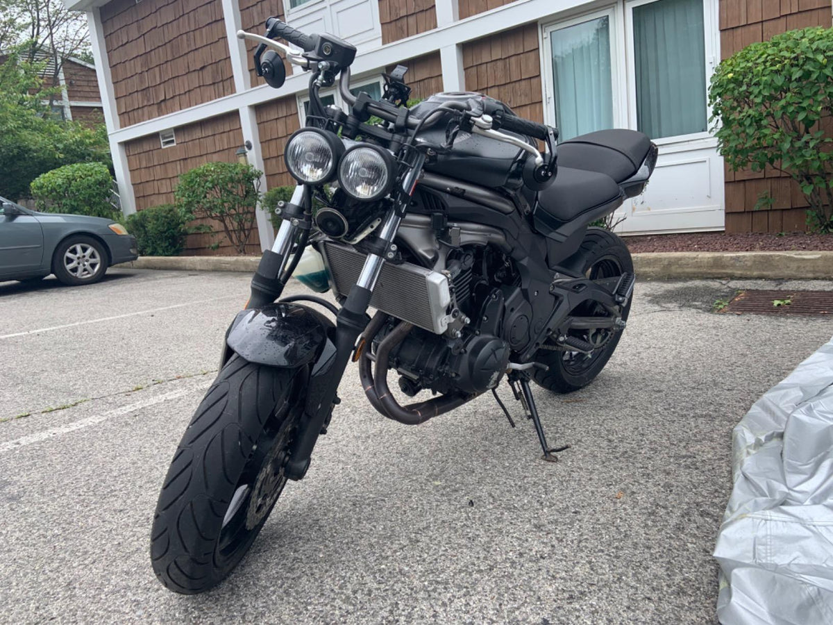 FENRIR Motorcycle bar end mirror in BMW K1200R