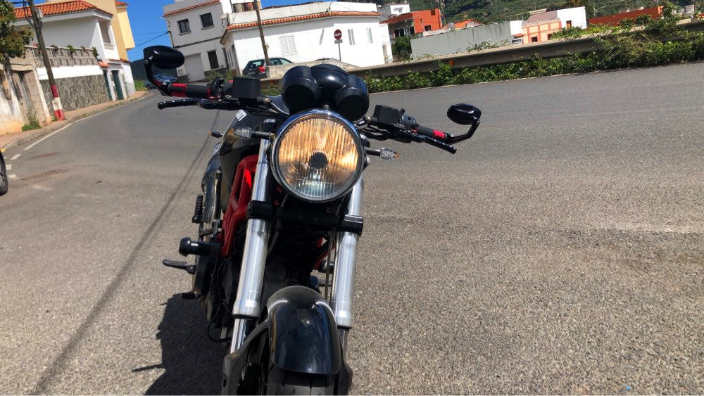 FENRIR Motorcycle bar end mirror in DUCATI MONSTER 797
