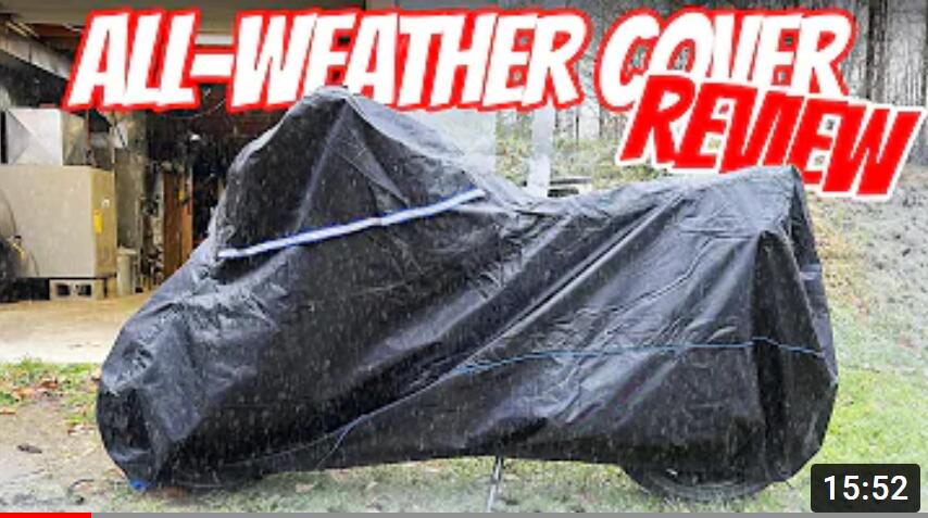 FENRIR 420D Oxford Cloth Motorcycle Cover REVIEW