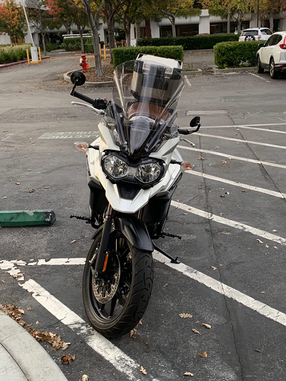 FENRIR Motorcycle bar end mirror in TRIUMPH TIGER