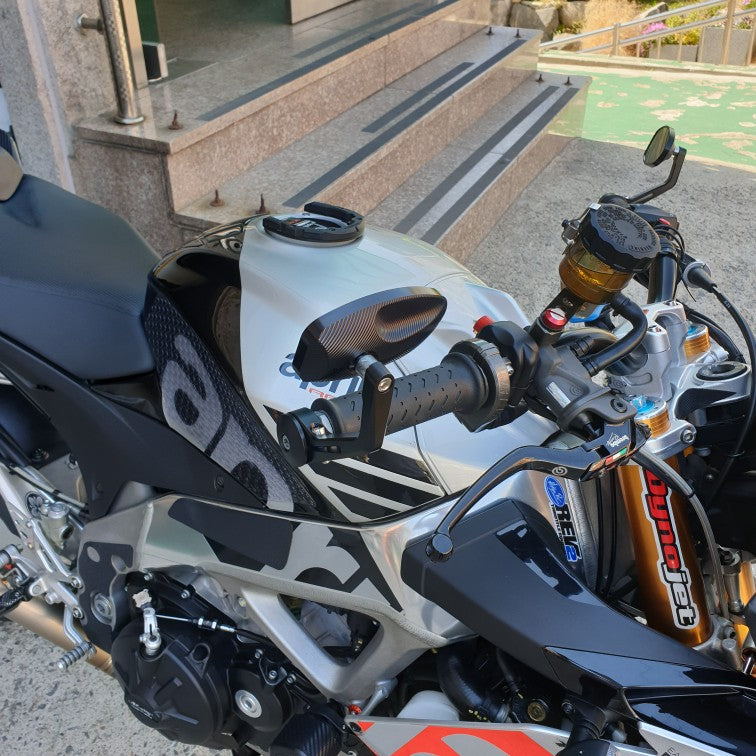 FENRIR Motorcycle bar end mirror in APRILIA TUONO V4