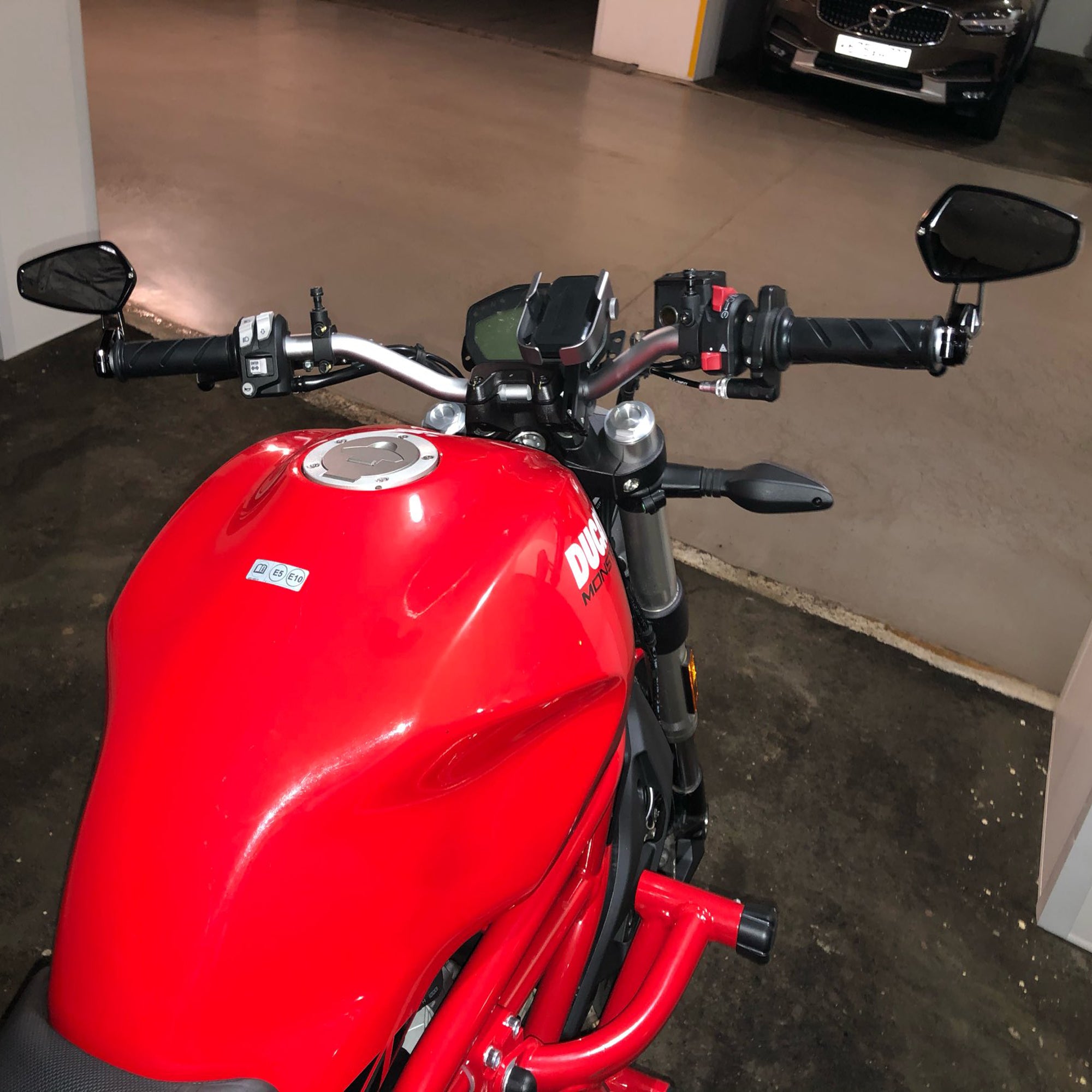 FENRIR Motorcycle bar end mirror in Ducati Monster 821 801-0374