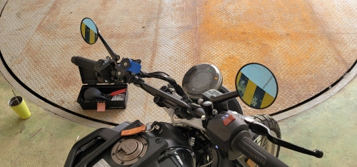 FENRIR Motorcycle bar end mirror in HUSQVARNA SVARTPILEN 701 801-0325