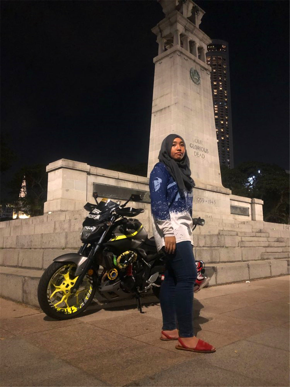 FENRIR Motorcycle mirror in Yamaha MT03
