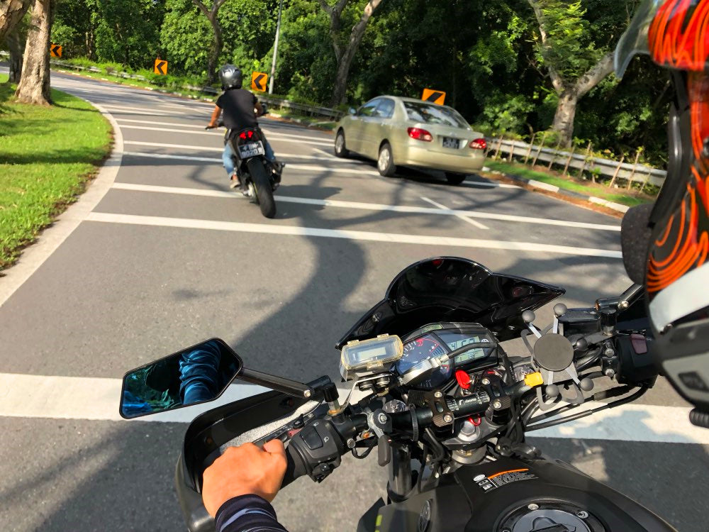 FENRIR Motorcycle mirror in YAMAHA FZ10