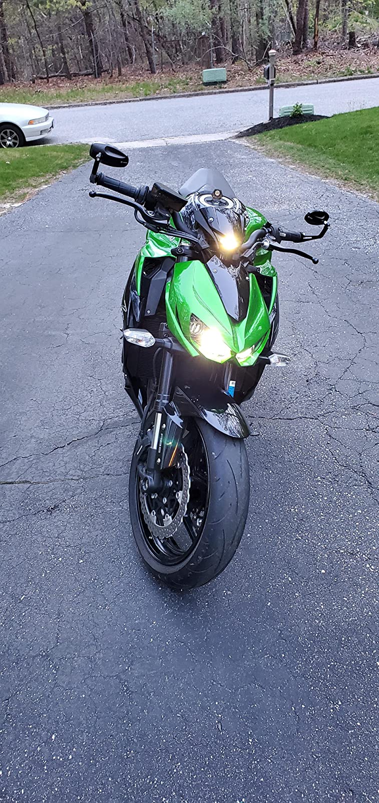 FENRIR Motorcycle bar end mirrror in KAWASAKI Z1000