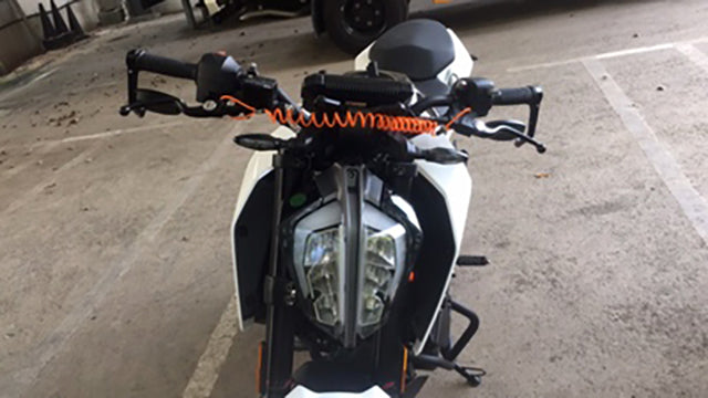 FENRIR Motorcycle bar end mirror in KTM DUKE 390