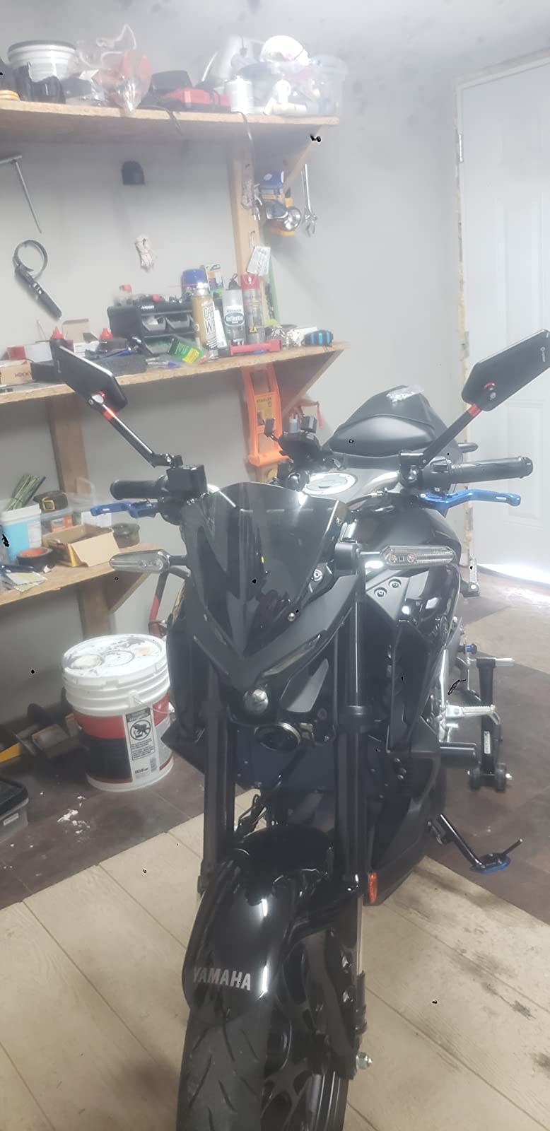 FENRIR Motorcycle mirror in Yamaha MT03