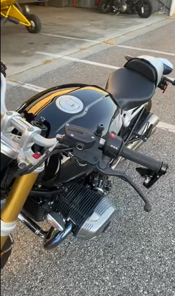 FENRIR Motorcycle bar end mirror in BMW RNINET