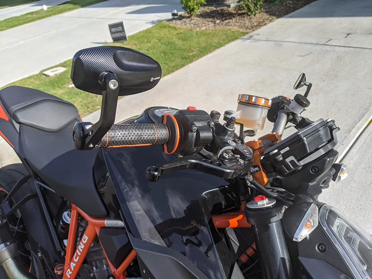 FENRIR Motorcycle bar end mirror in KTM SUPER DUKE 1290