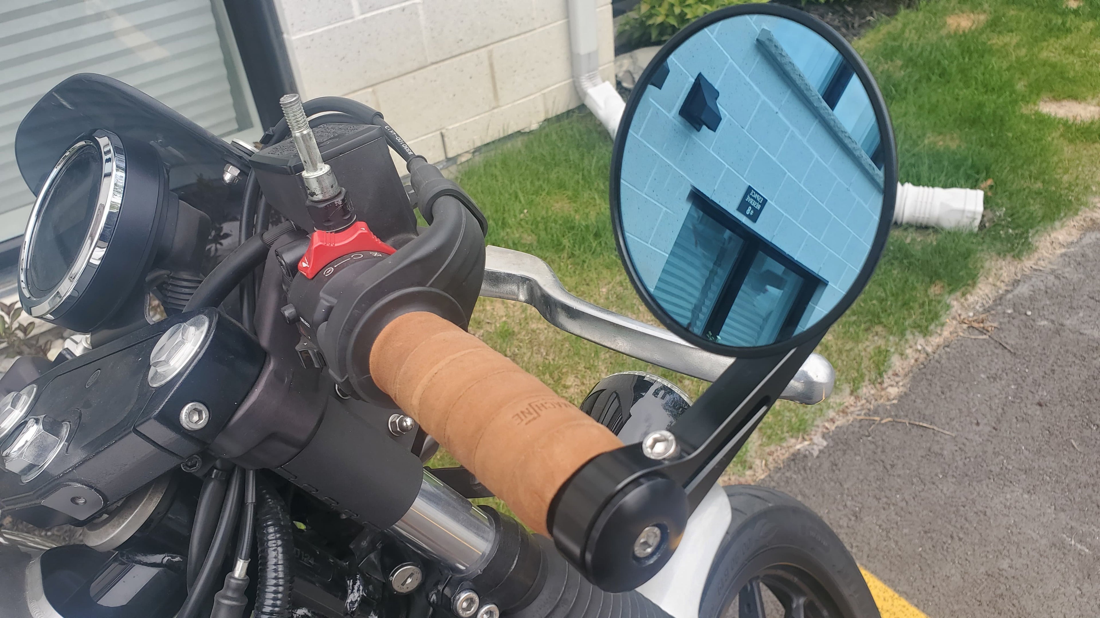 FENRIR Motorcycle bar end mirror in Yamaha Bolt C Spec