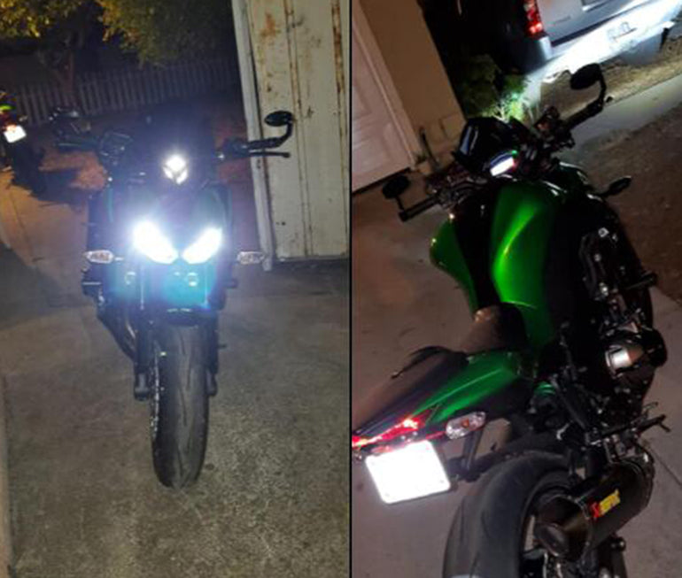 FENRIR Motorcycle bar end mirror in KAWASAKI Z1000