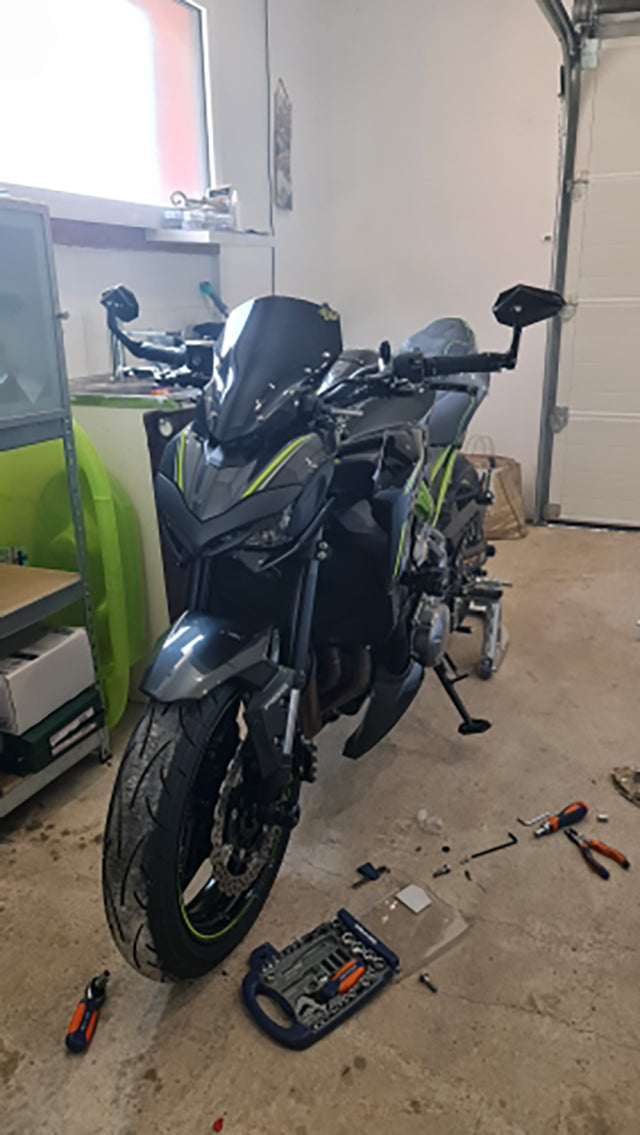 FENRIR Motorcycle bar end mirror in KAWASAKI Z1000