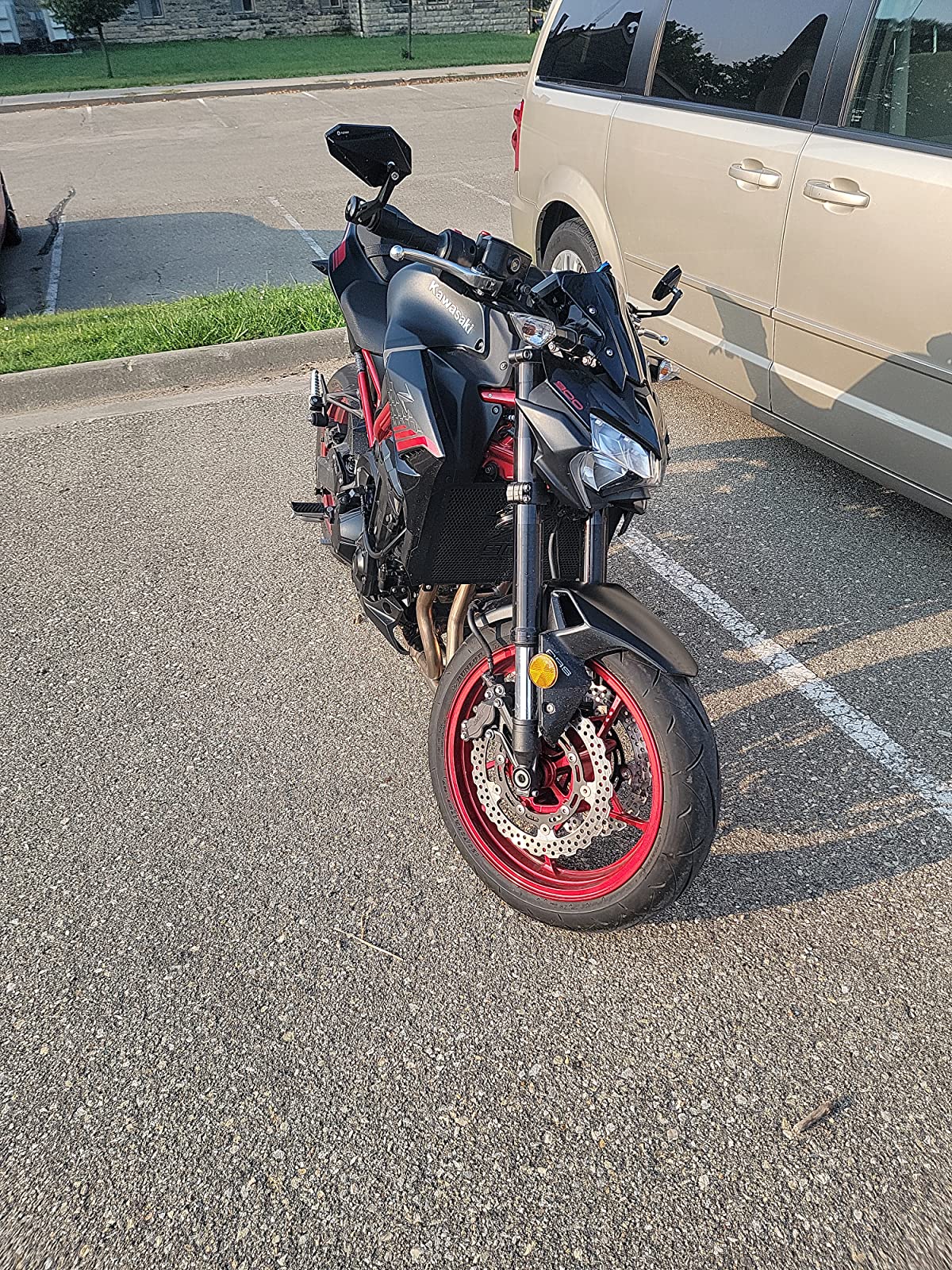 FENRIR Motorcycle bar end mirror in Kawasaki Z900 801-0372