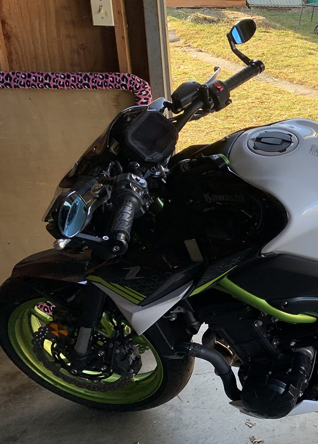 FENRIR Motorcycle bar end mirror in KAWASAKI Z900