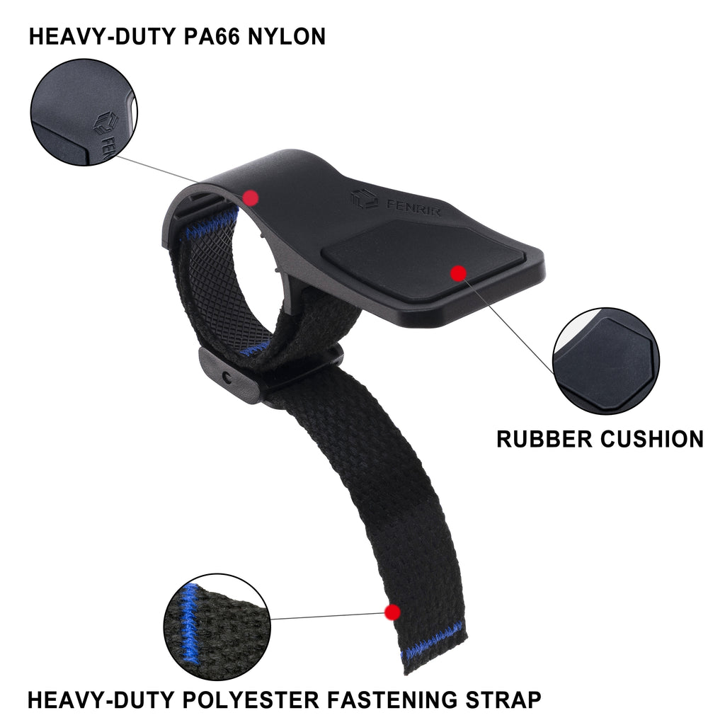 FENRIR Motorcycle Cruise Control Throttle Assist Boss Rocker Wrist Rest Ergonomic Wrist Rest Paddle with Non-Slip Rubber Pad Anti-Brake Interference Quick-Release Design Fits Grip Diameter 30–39MM