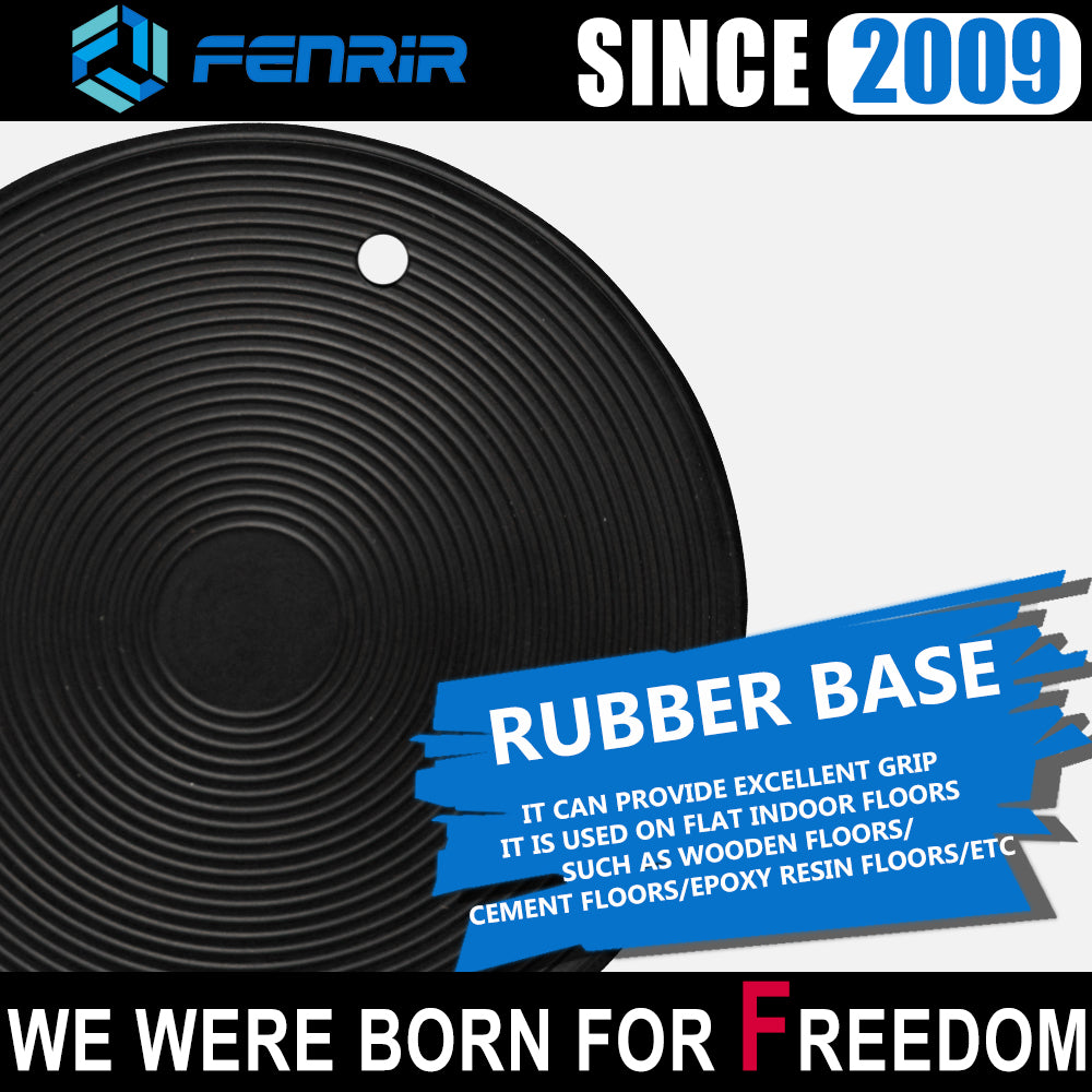 FENRIR Stödplatta i 304 rostfritt stål för sidostöd, tillbehör för motorcykel, cykel, scooter. Passar utomhus: mjuk mark/gräs/grusväg/asfalt. Inomhus: garagegolv/trägolv