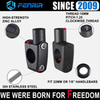 Fenrir Rad Reifen Ventilkappen Abdeckungen 304 Edelstahl PVD-Oberflächenbehandlung Auslaufsicher Kompatibel mit amerikanischem Schrader-Ventil Motorrad Auto SUV ATV UTV Fahrrad