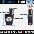Fenrir Rad Reifen Ventilkappen Abdeckungen 304 Edelstahl PVD-Oberflächenbehandlung Auslaufsicher Kompatibel mit amerikanischem Schrader-Ventil Motorrad Auto SUV ATV UTV Fahrrad