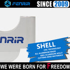 FENRIR 3CM 높인 오토바이 핸들바 라이저 실버 알루미늄 합금 28MM 핸들바용