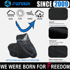 Fenrir Minimoto Motorcycle Cover Waterproof Outdoor Storage All Season Protection for Grom Navi Monkey DAX125 Ape50 MSX125 Z125 TNT135 TNT125 Papio City Slicker KPmini150 Mini Max 50 KSR PRO Riot125
