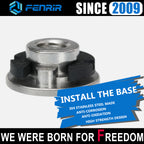 Fenrir Motorcycle Custom Quick Release Seat Bolt Screw Base Kit 304 Stainless Steel Chrome Finish For 1997-now Sportster Dyna Softail Touring CVO