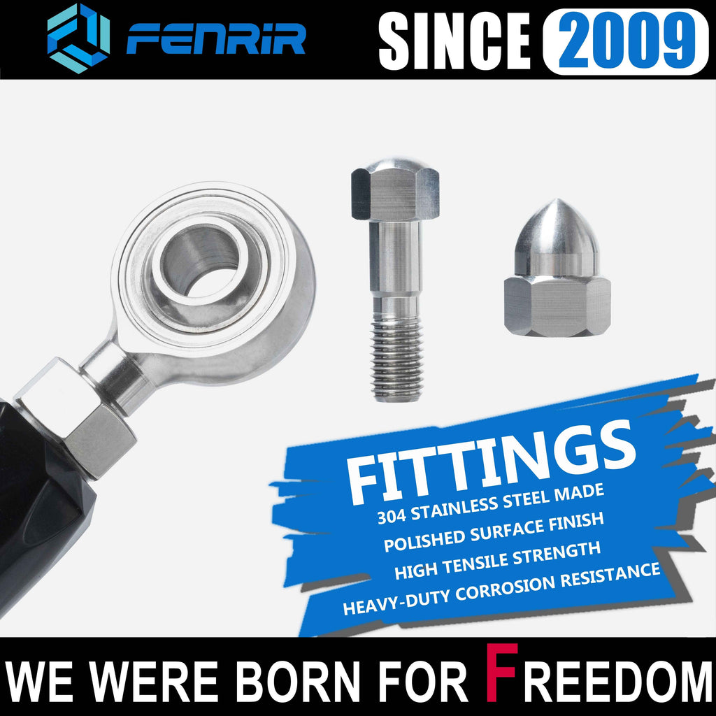 Fenrir Motorcycle Shift Linkage Shifter Rod CNC Forged Aluminum Alloy Adjustable Compatible with Harley Davidson Touring Softail Dyna Trike