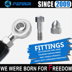 Fenrir Motorcycle Shift Linkage Shifter Rod CNC Forged Aluminum Alloy Adjustable Compatible with Harley Davidson Touring Softail Dyna Trike
