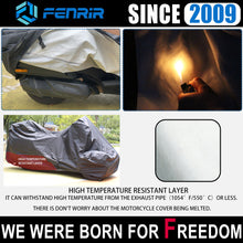 Muatkan imej ke dalam penonton Galeri, Fenrir Three Wheel Motorcycle Cover All Season Protection Waterproof Outdoor Storage Antenna Hole Design Quick Release Luggage Design for Can-Am Spyder RT Limited/Sea-to-Sky Spyder F3 Limited/Special Series