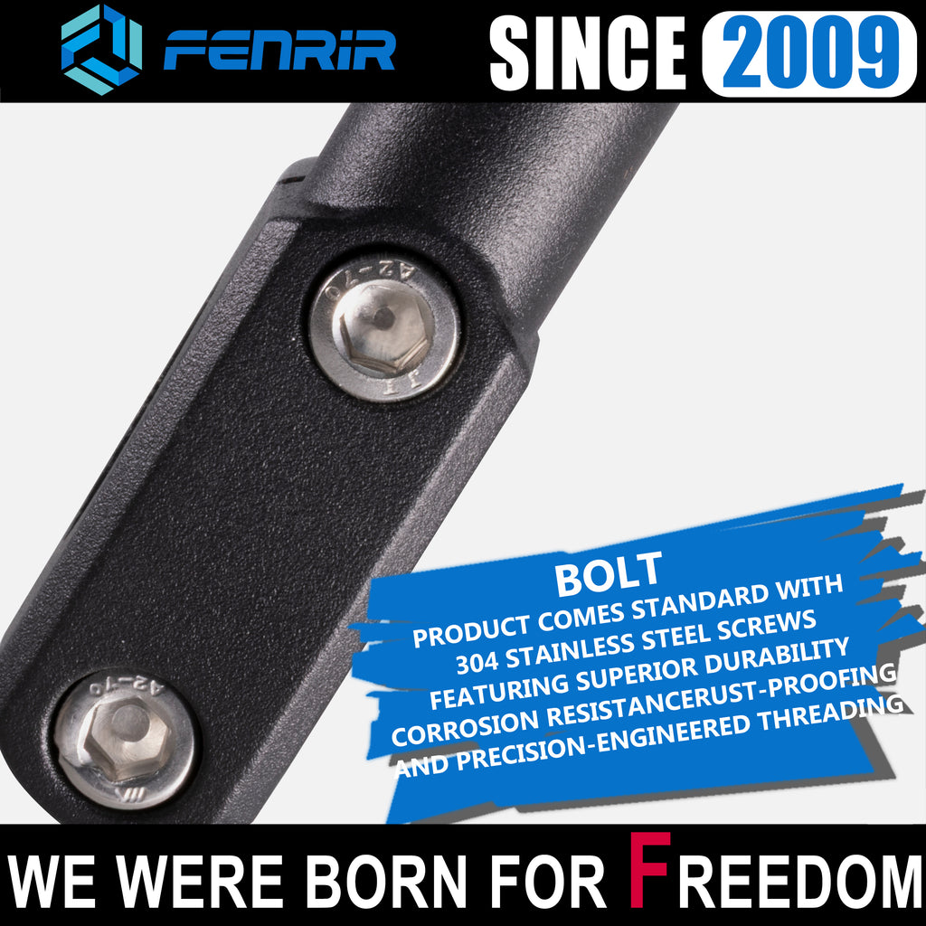 Fenrir Rad Reifen Ventilkappen Abdeckungen 304 Edelstahl PVD-Oberflächenbehandlung Auslaufsicher Kompatibel mit amerikanischem Schrader-Ventil Motorrad Auto SUV ATV UTV Fahrrad