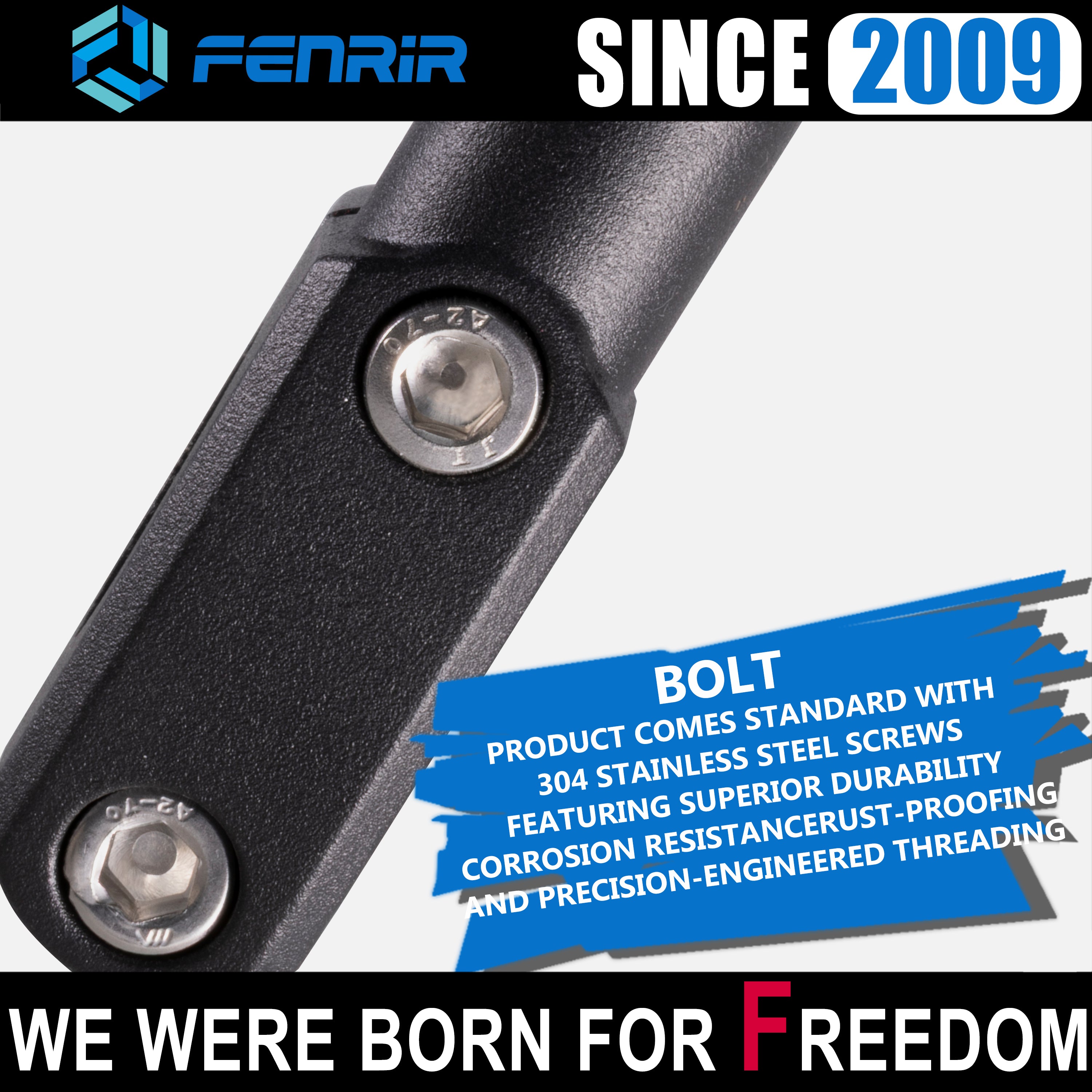 Fenrir Rad Reifen Ventilkappen Abdeckungen 304 Edelstahl PVD-Oberflächenbehandlung Auslaufsicher Kompatibel mit amerikanischem Schrader-Ventil Motorrad Auto SUV ATV UTV Fahrrad