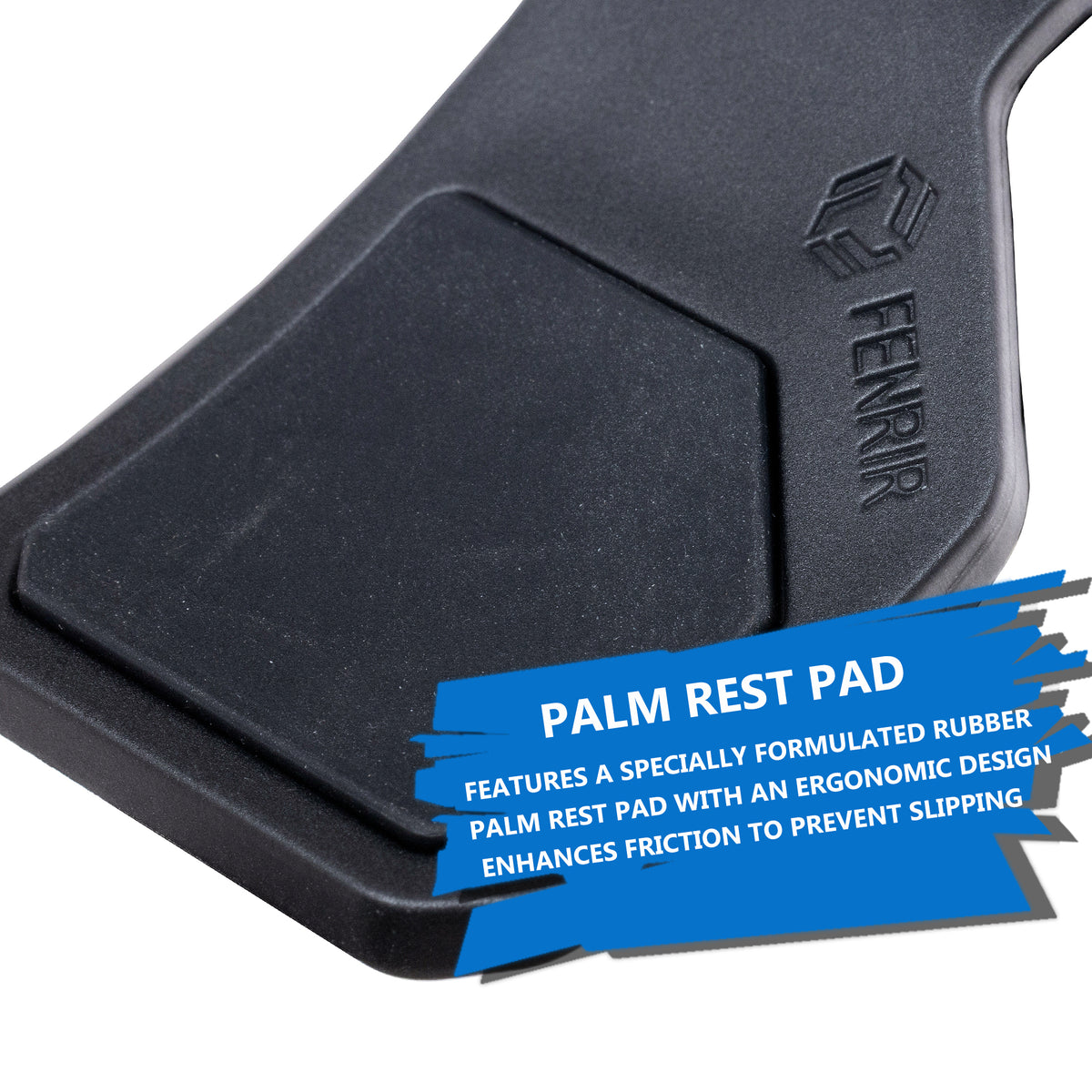 FENRIR Motorcycle Cruise Control Throttle Assist Boss Rocker Wrist Rest Ergonomic Wrist Rest Paddle with Non-Slip Rubber Pad Anti-Brake Interference Quick-Release Design Fits Grip Diameter 30–39MM
